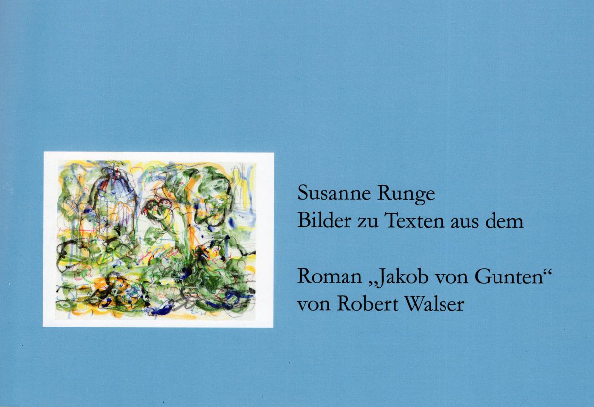 Buchprojekt "Jakob von Gunten"